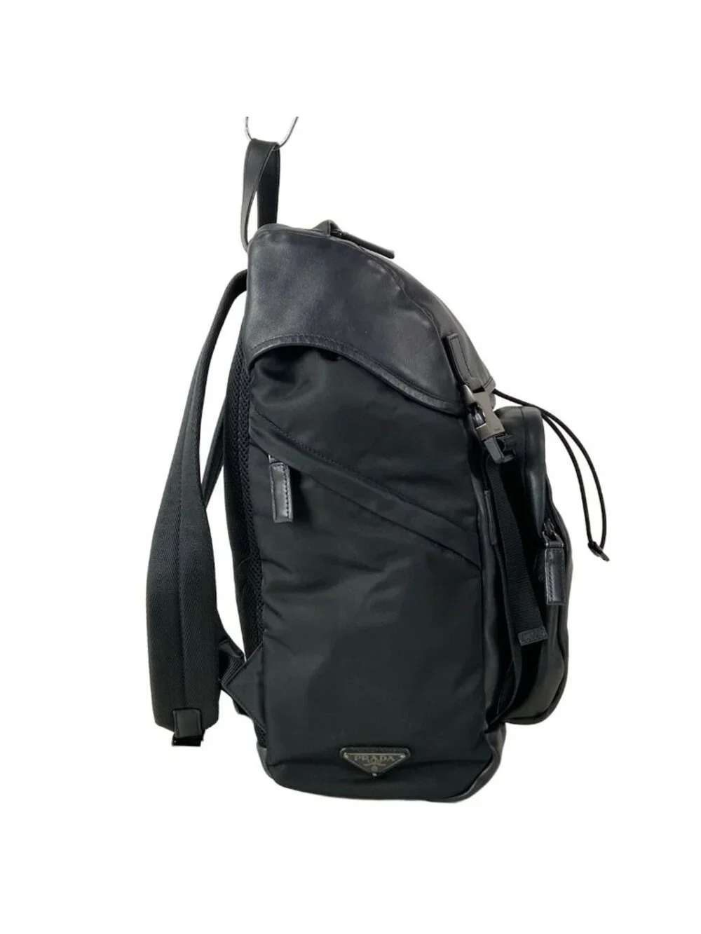 Prada Backpack Black Leather